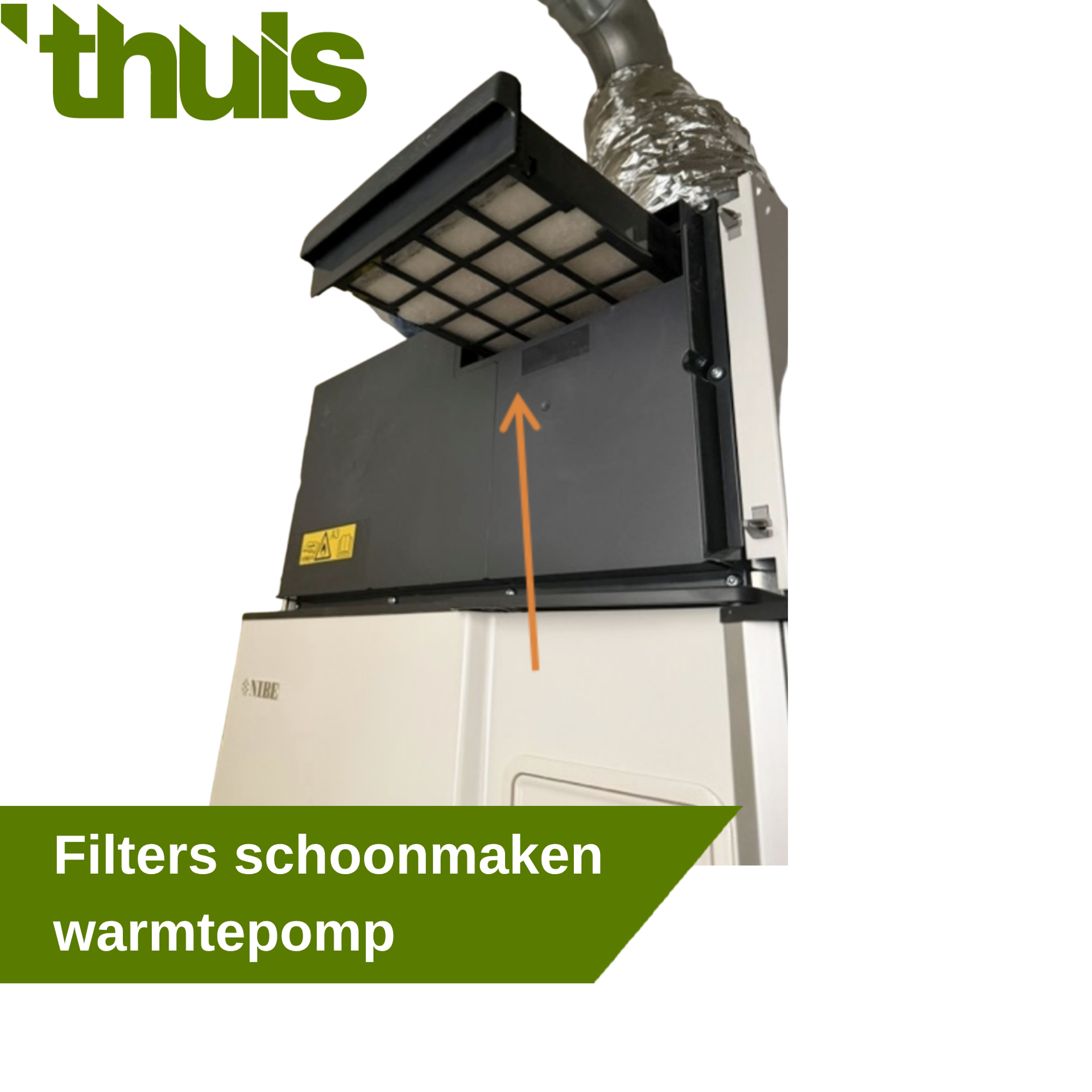 Filters schoonmaken warmtepomp