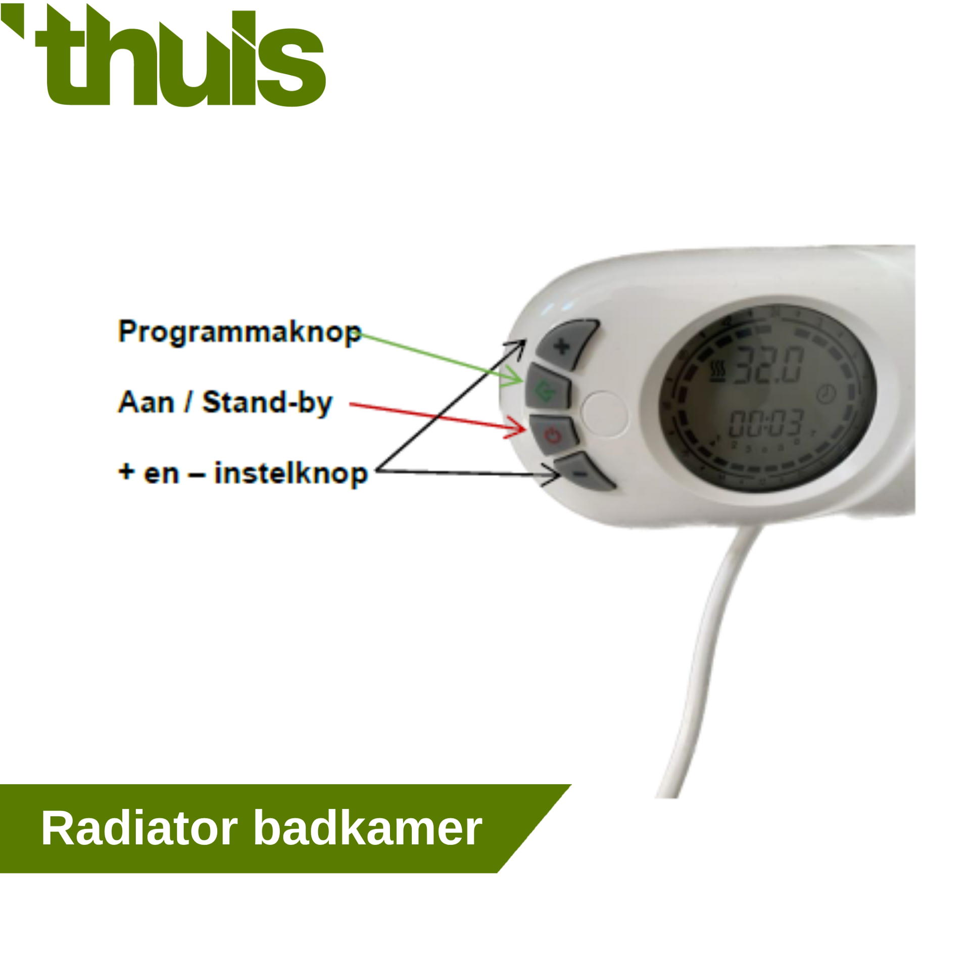 radiator badkamer