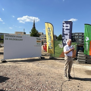 Start bouw Gildebuurt Eindhoven
