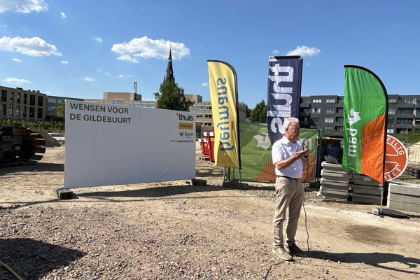 Start bouw Gildebuurt Eindhoven