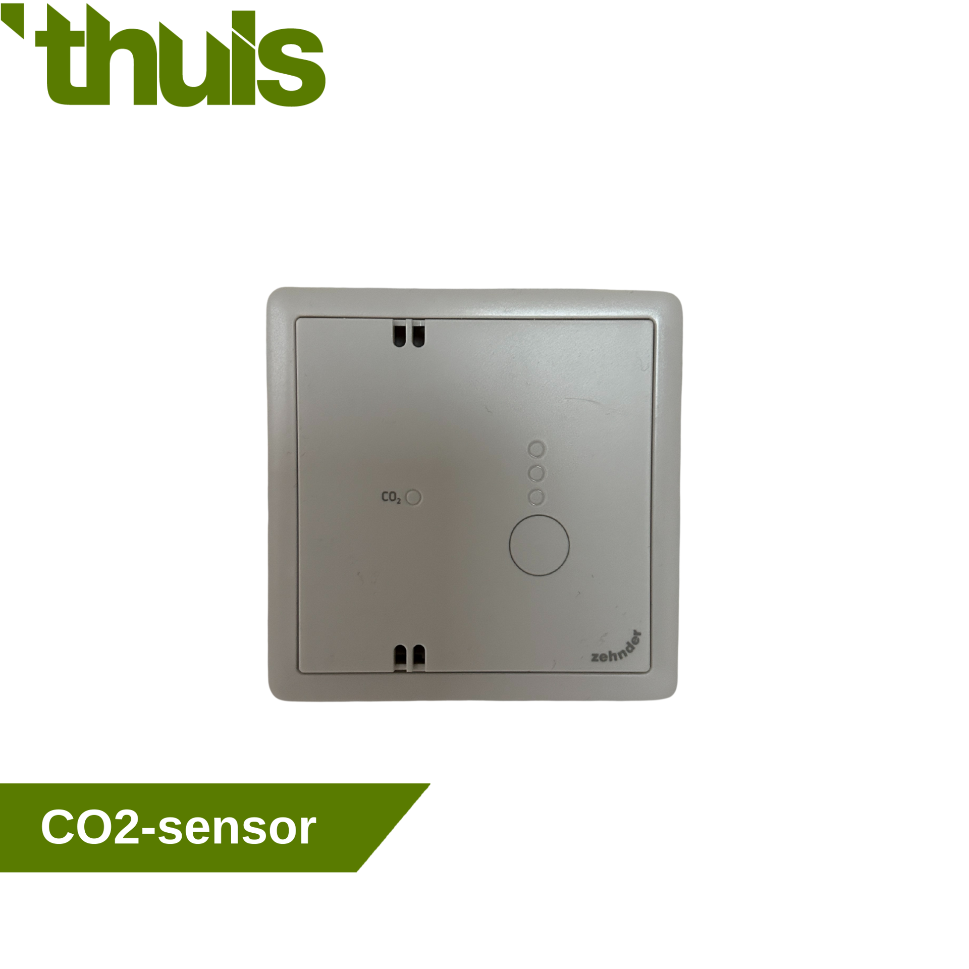 Bediening co2-sensor