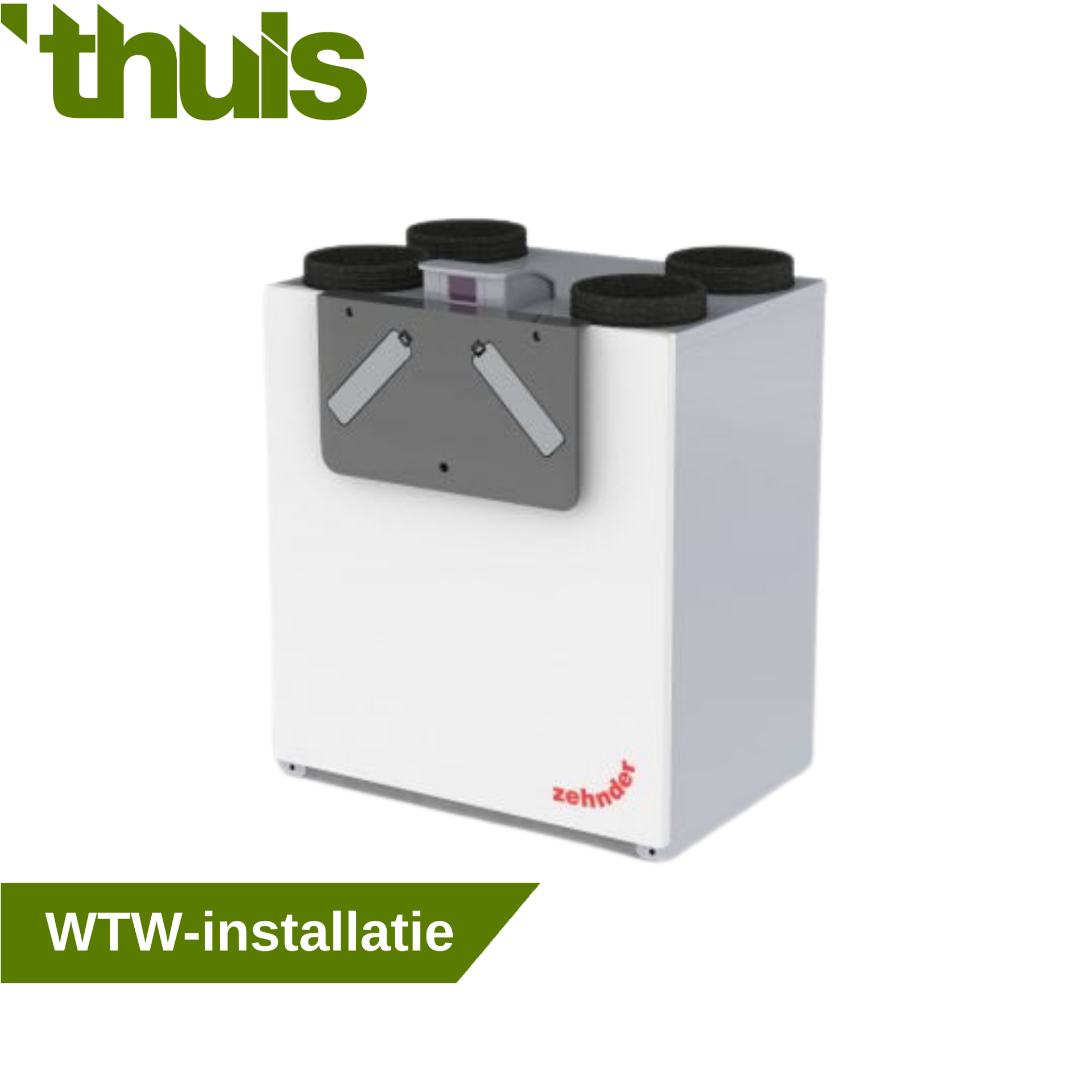 bediening wtw-installatie