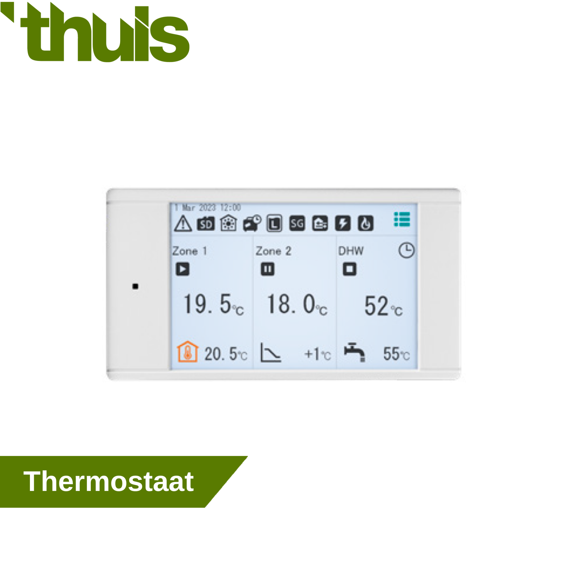 thermostaat woonkamer