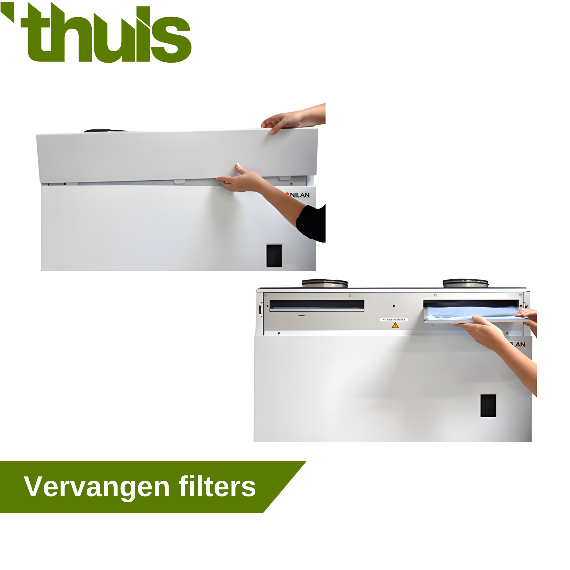 Vervangen filters