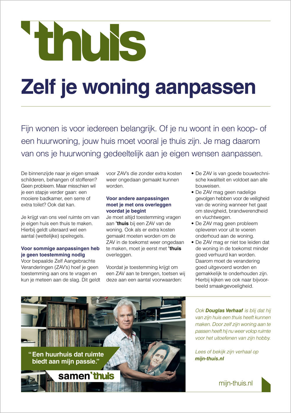 Folder Zelf je woning aanpassen (ZAV)