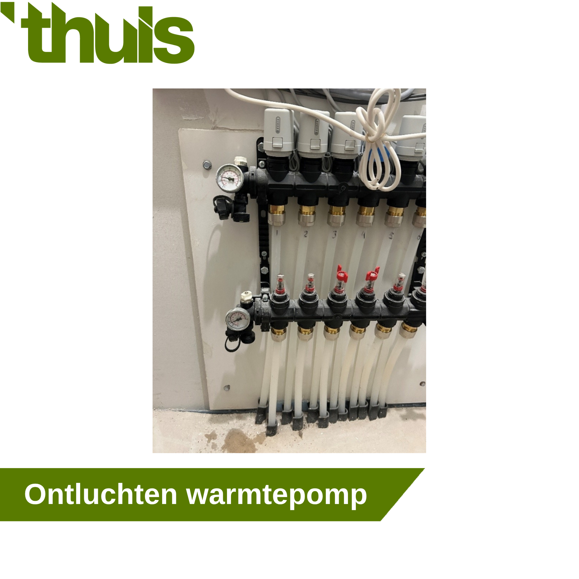 Ontluchten warmtepomp