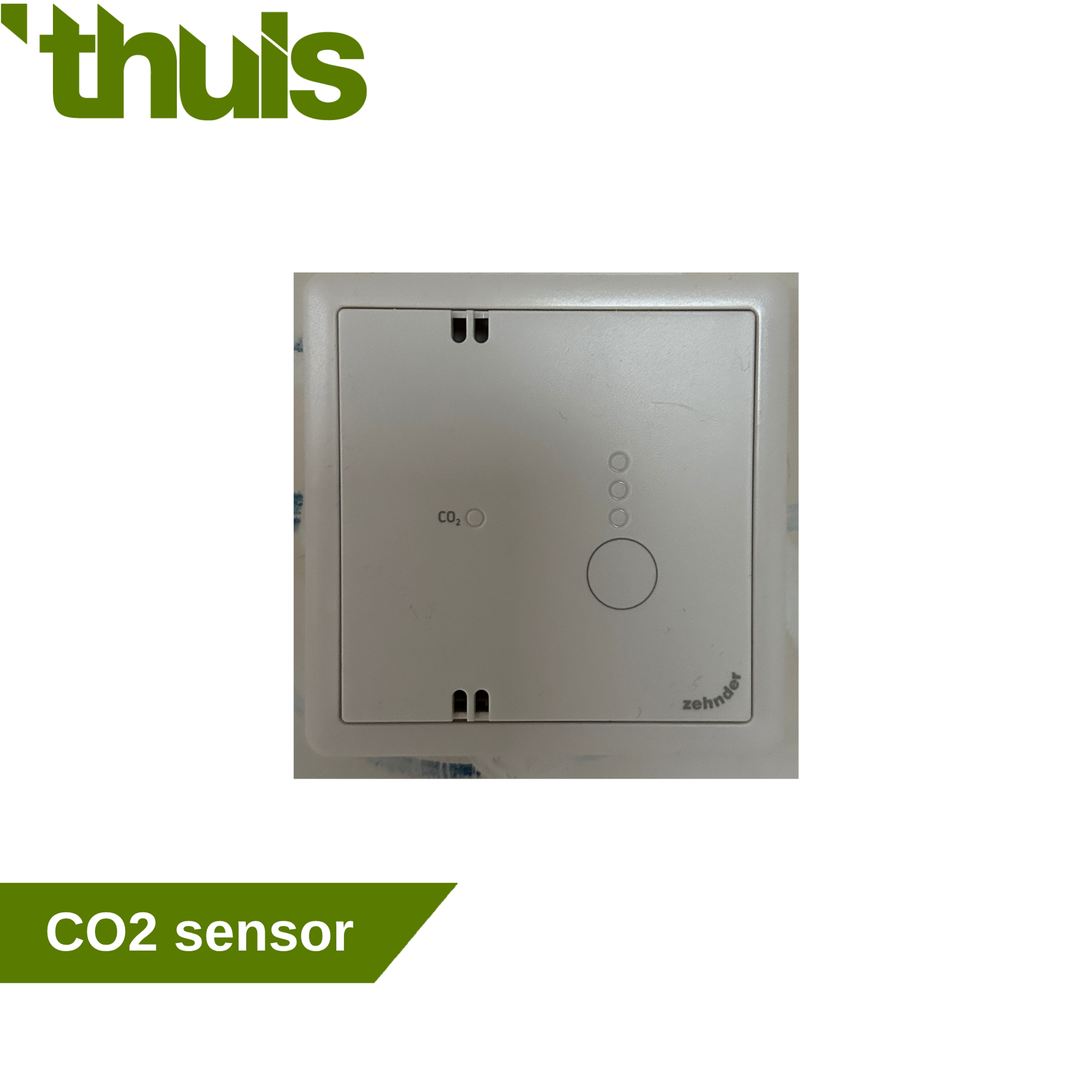bediening co2 sensor